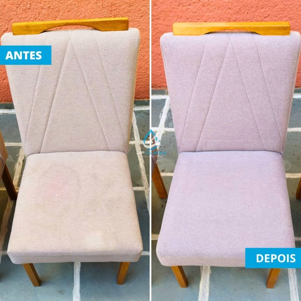 cadeira antes e depois