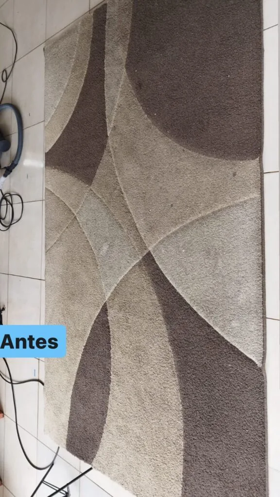 tapete depois é o antes